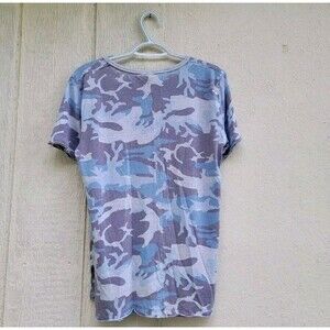 We The Free Lightweight Camo Oversized tshirt womens sz XS Free People